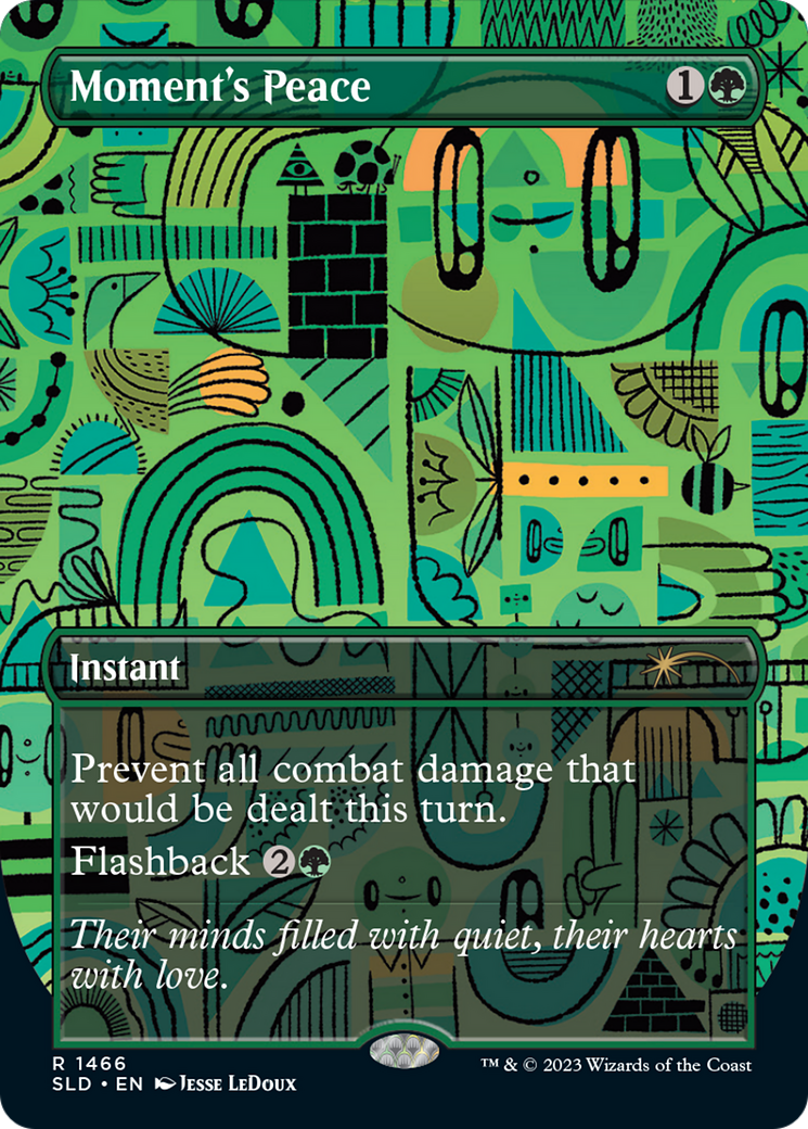 Moment's Peace (Rainbow Foil) [Secret Lair Drop Series] | Arkham Games and Comics