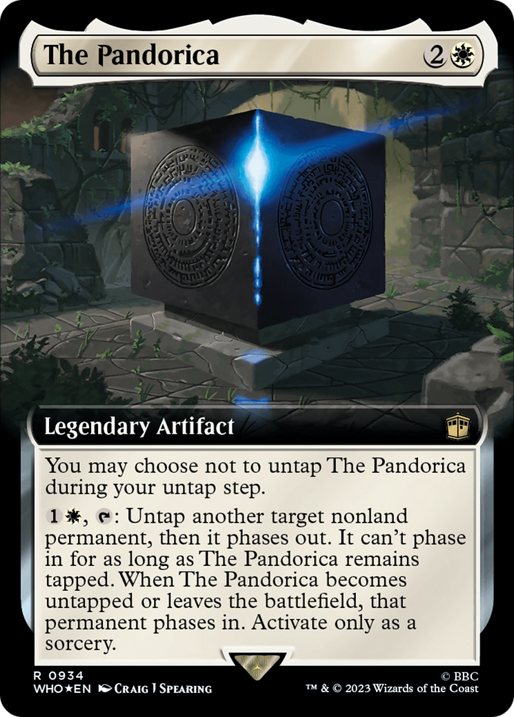 The Pandorica (Extended Art) (Surge Foil) [Doctor Who] | Arkham Games and Comics