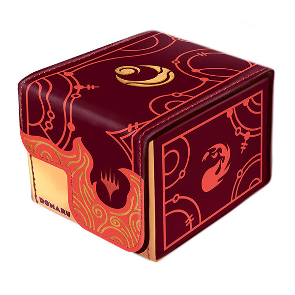Deckbox: MTG DOMARU Box- Lorwyn Eclipsed- Cinder Red | Arkham Games and Comics