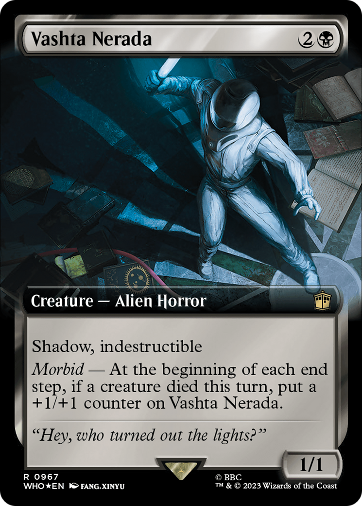 Vashta Nerada (Extended Art) (Surge Foil) [Doctor Who] | Arkham Games and Comics