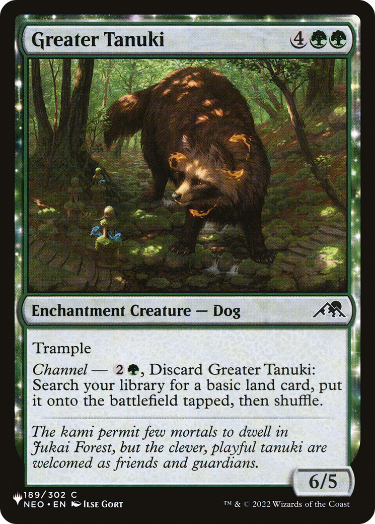 Greater Tanuki [The List] | Arkham Games and Comics