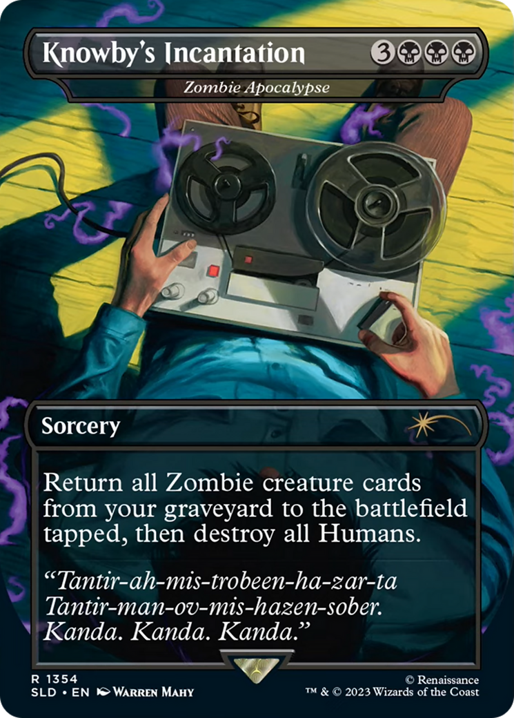 Knowby's Incantation - Zombie Apocalypse [Secret Lair Drop Series] | Arkham Games and Comics