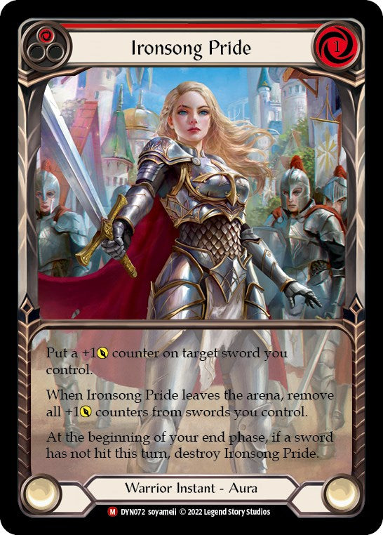 Ironsong Pride (Extended Art) [DYN072] (Dynasty)  Rainbow Foil | Arkham Games and Comics