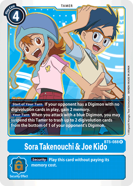 Sora Takenouchi & Joe Kido [BT5-088] [Battle of Omni] | Arkham Games and Comics