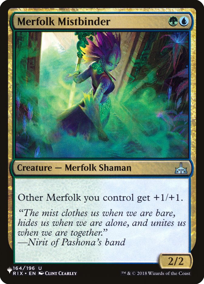 Merfolk Mistbinder [The List] | Arkham Games and Comics