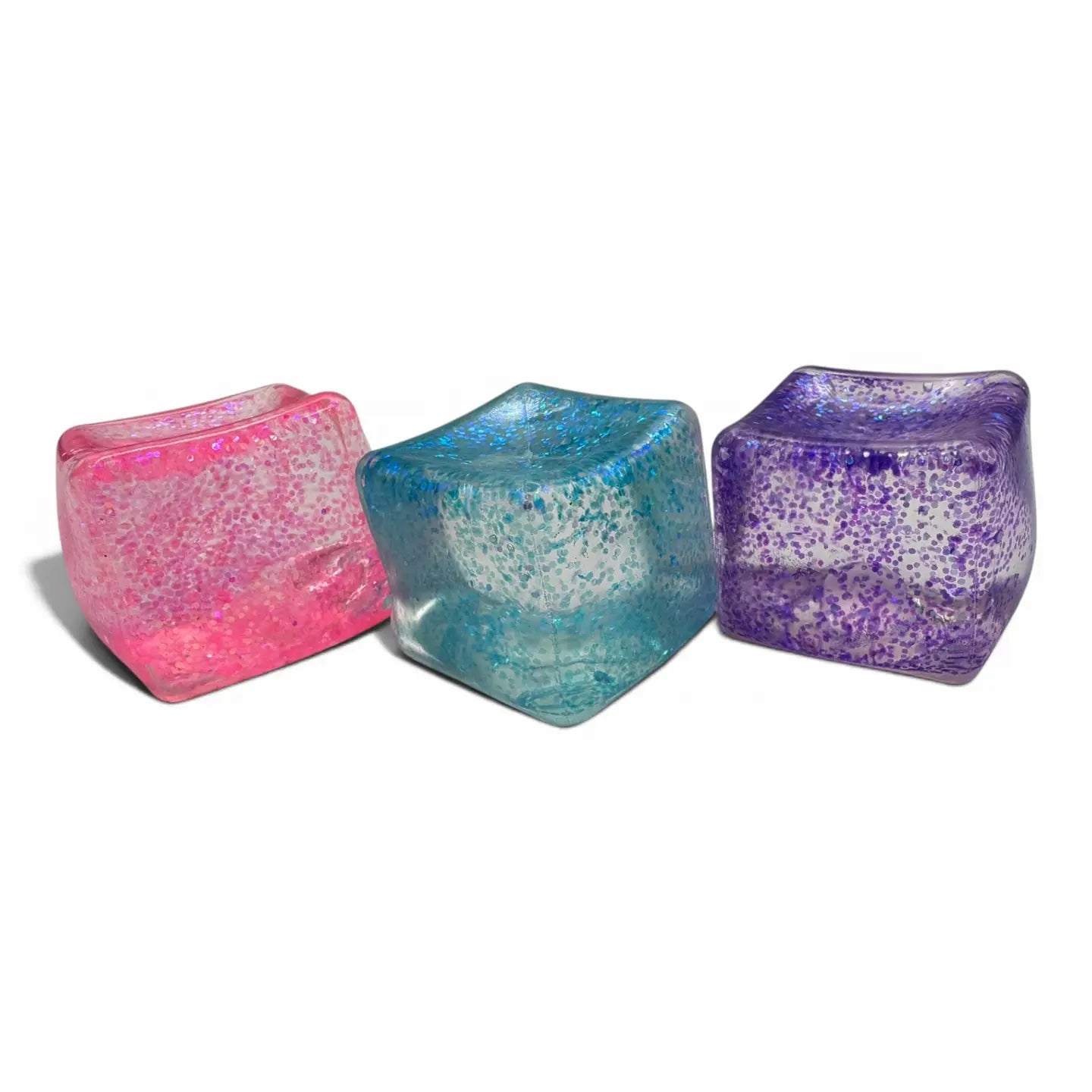 Assorted Glitter Squishy Cube | Arkham Games and Comics