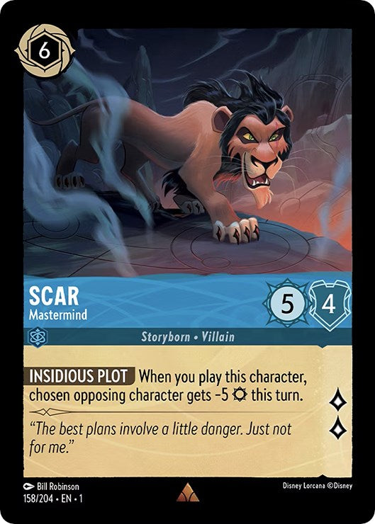 Scar - Mastermind (158/204) [The First Chapter] | Arkham Games and Comics