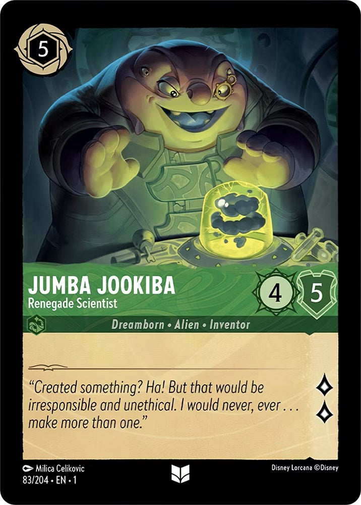 Jumba Jookiba - Renegade Scientist (83/204) [The First Chapter] | Arkham Games and Comics