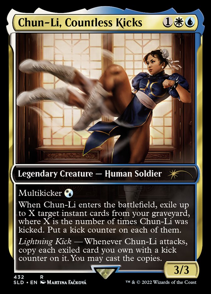 Chun-Li, Countless Kicks [Secret Lair Drop Series] | Arkham Games and Comics