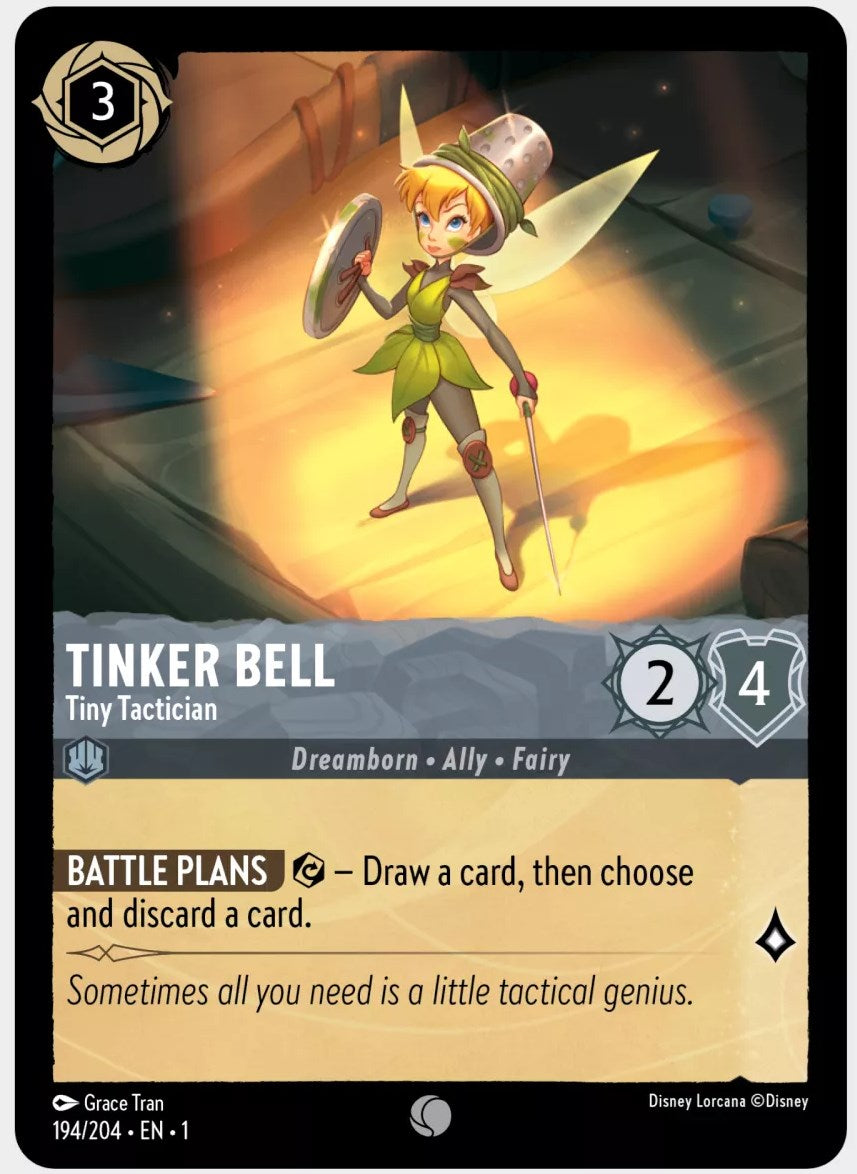Tinker Bell - Tiny Tactician (194/204) [The First Chapter] | Arkham Games and Comics