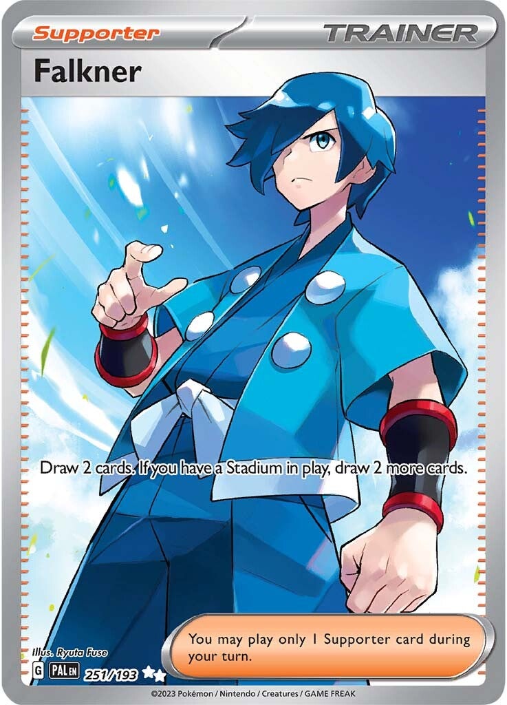 Falkner (251/193) [Scarlet & Violet: Paldea Evolved] | Arkham Games and Comics