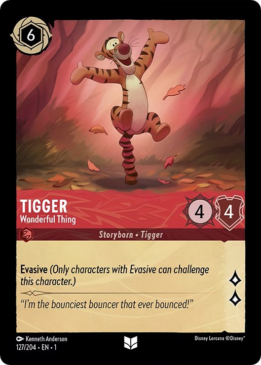 Tigger (127/204) [The First Chapter] | Arkham Games and Comics