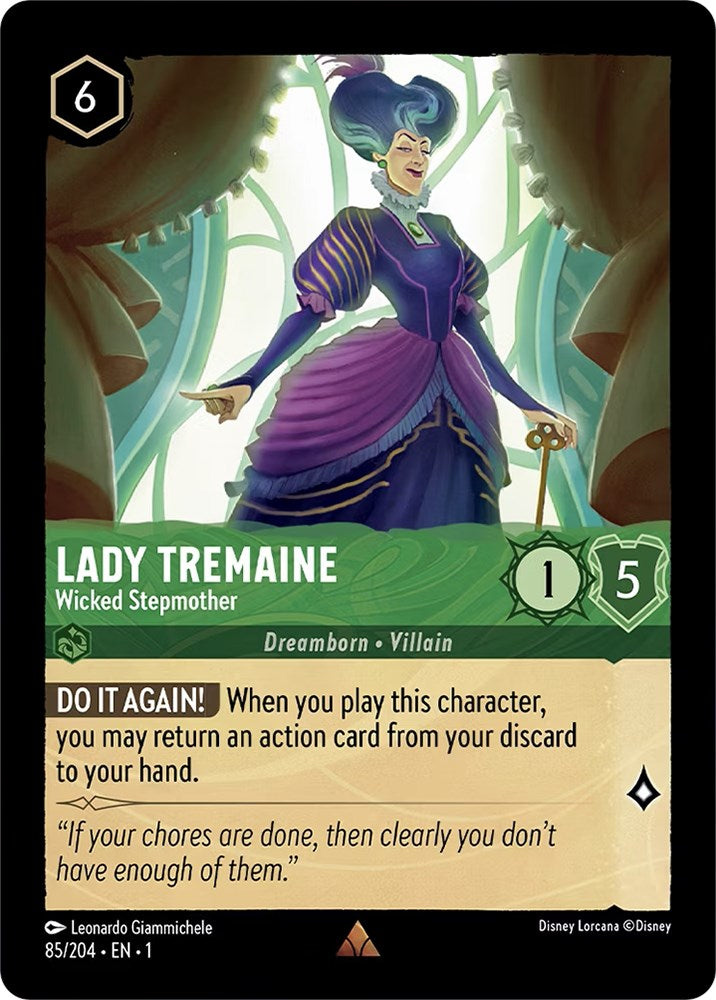 Lady Tremaine - Wicked Stepmother (85/204) [The First Chapter] | Arkham Games and Comics