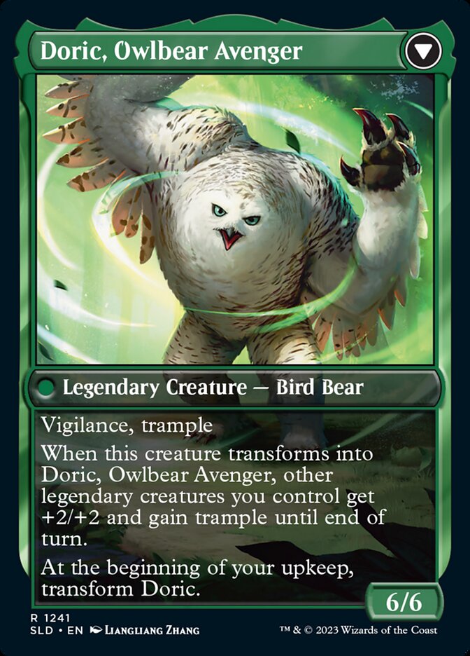 Doric, Nature's Warden // Doric, Owlbear Avenger [Secret Lair Drop Series] | Arkham Games and Comics