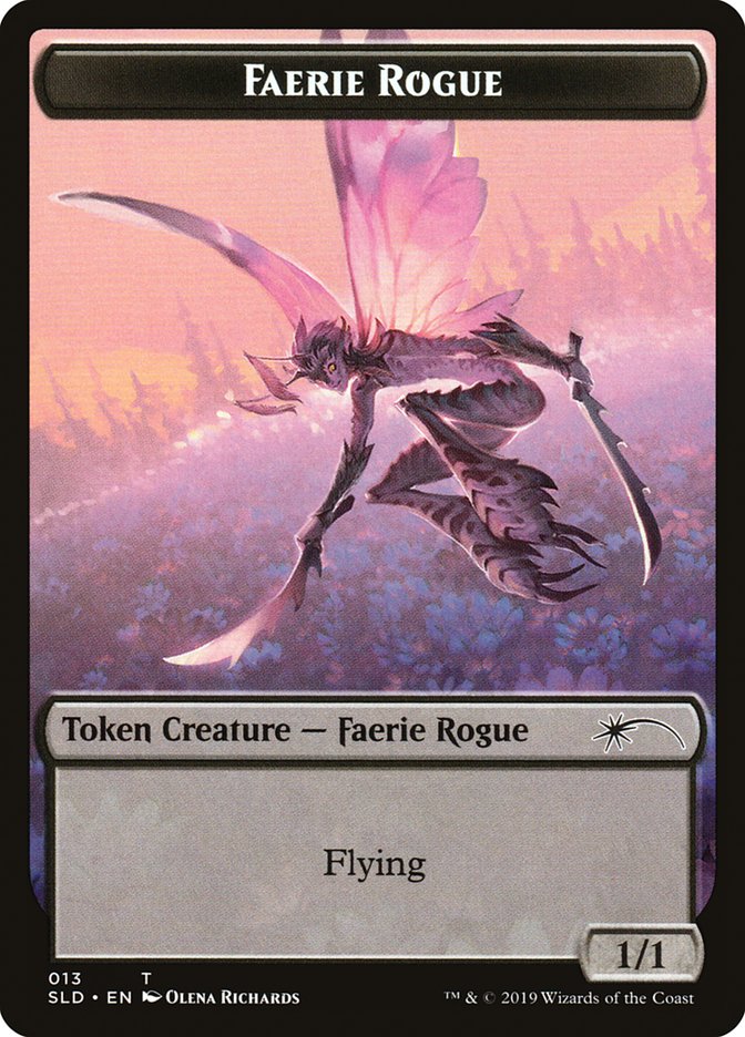 Faerie Rogue Token (013) [Secret Lair Drop Series] | Arkham Games and Comics