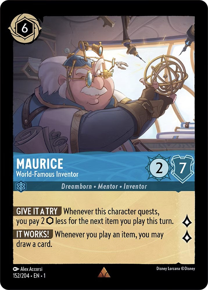 Maurice - World-Famous Inventor (152/204) [The First Chapter] | Arkham Games and Comics