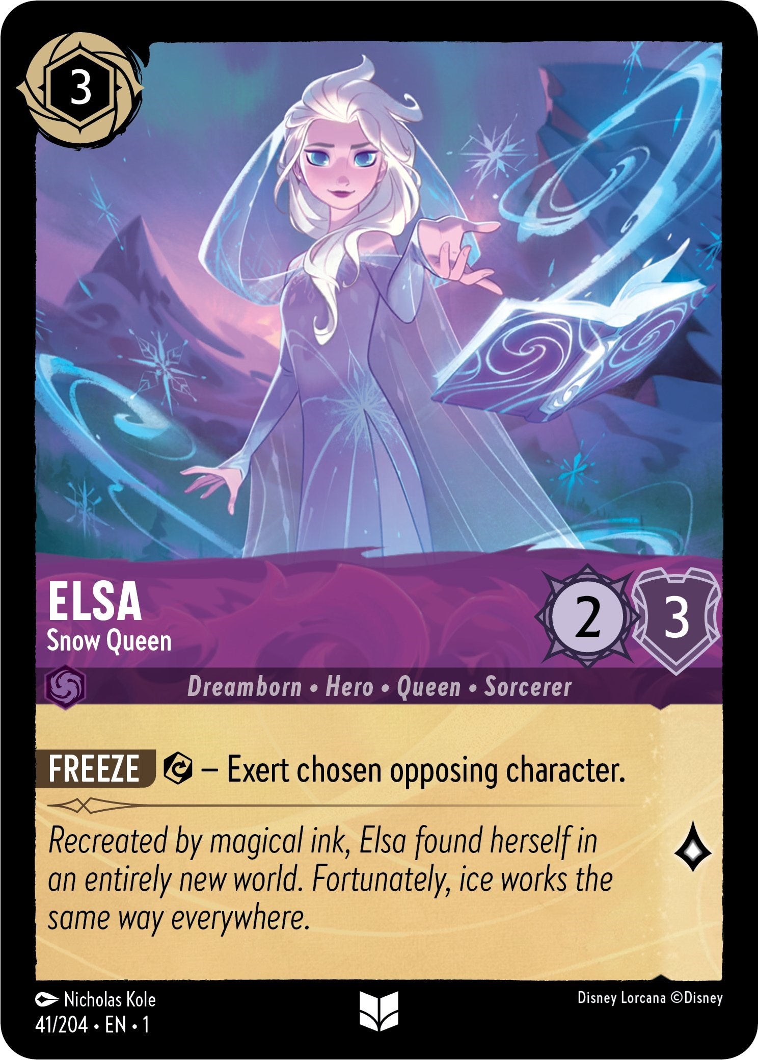 Elsa - Snow Queen (41/204) [The First Chapter] | Arkham Games and Comics