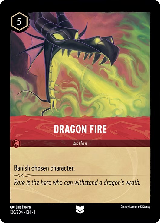 Dragon Fire (130/204) [The First Chapter] | Arkham Games and Comics