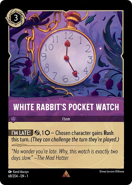 White Rabbit's Pocket Watch (68/204) [The First Chapter] | Arkham Games and Comics
