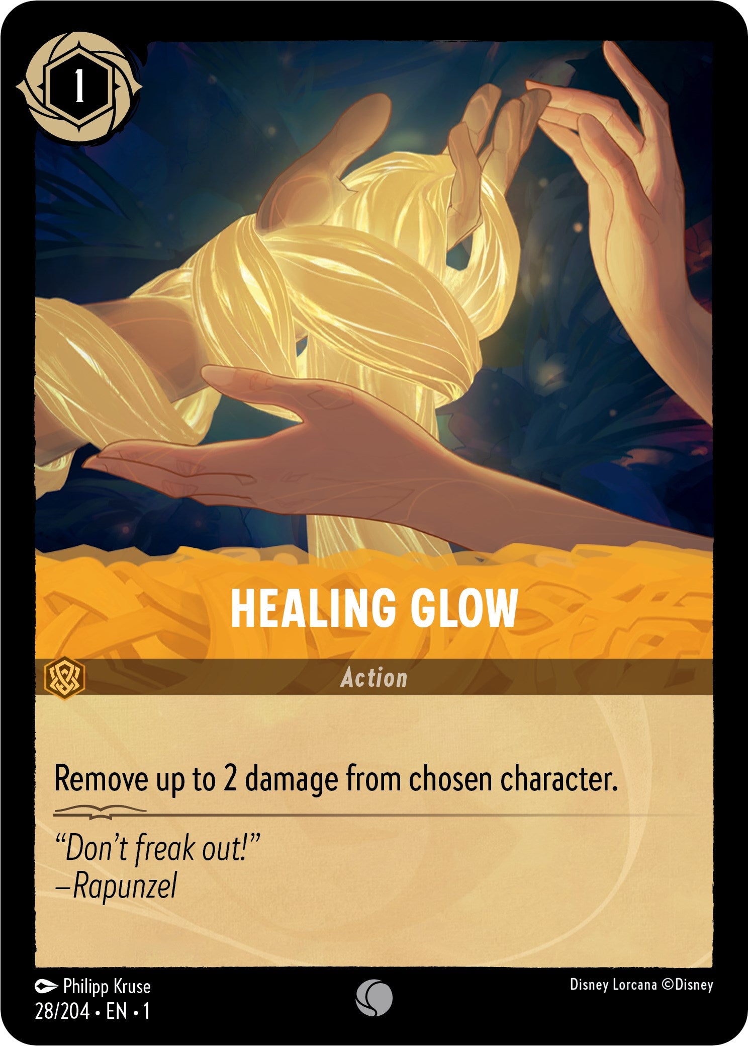 Healing Glow (28/204) [The First Chapter] | Arkham Games and Comics
