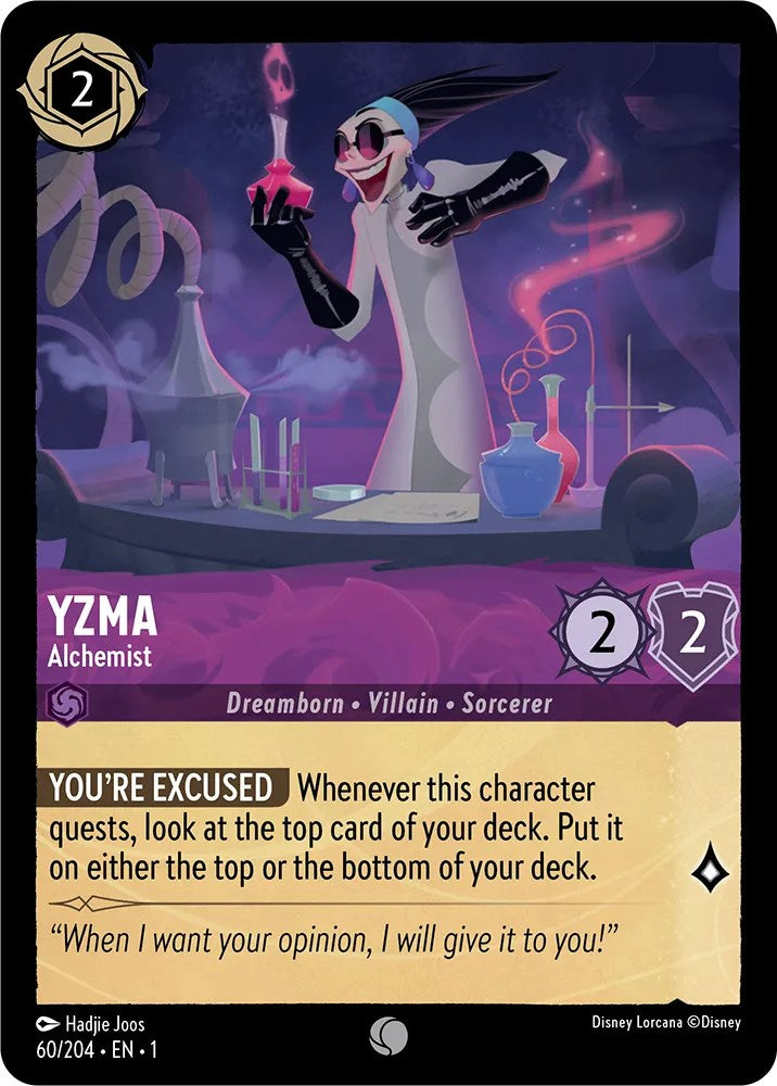 Yzma - Alchemist (60/204) [The First Chapter] | Arkham Games and Comics