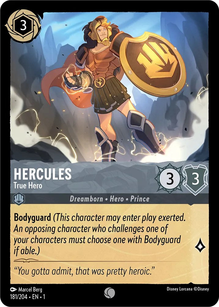 Hercules - True Hero (181/204) [The First Chapter] | Arkham Games and Comics
