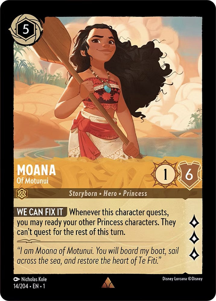 Moana - Of Motunui (14/204) [The First Chapter] | Arkham Games and Comics