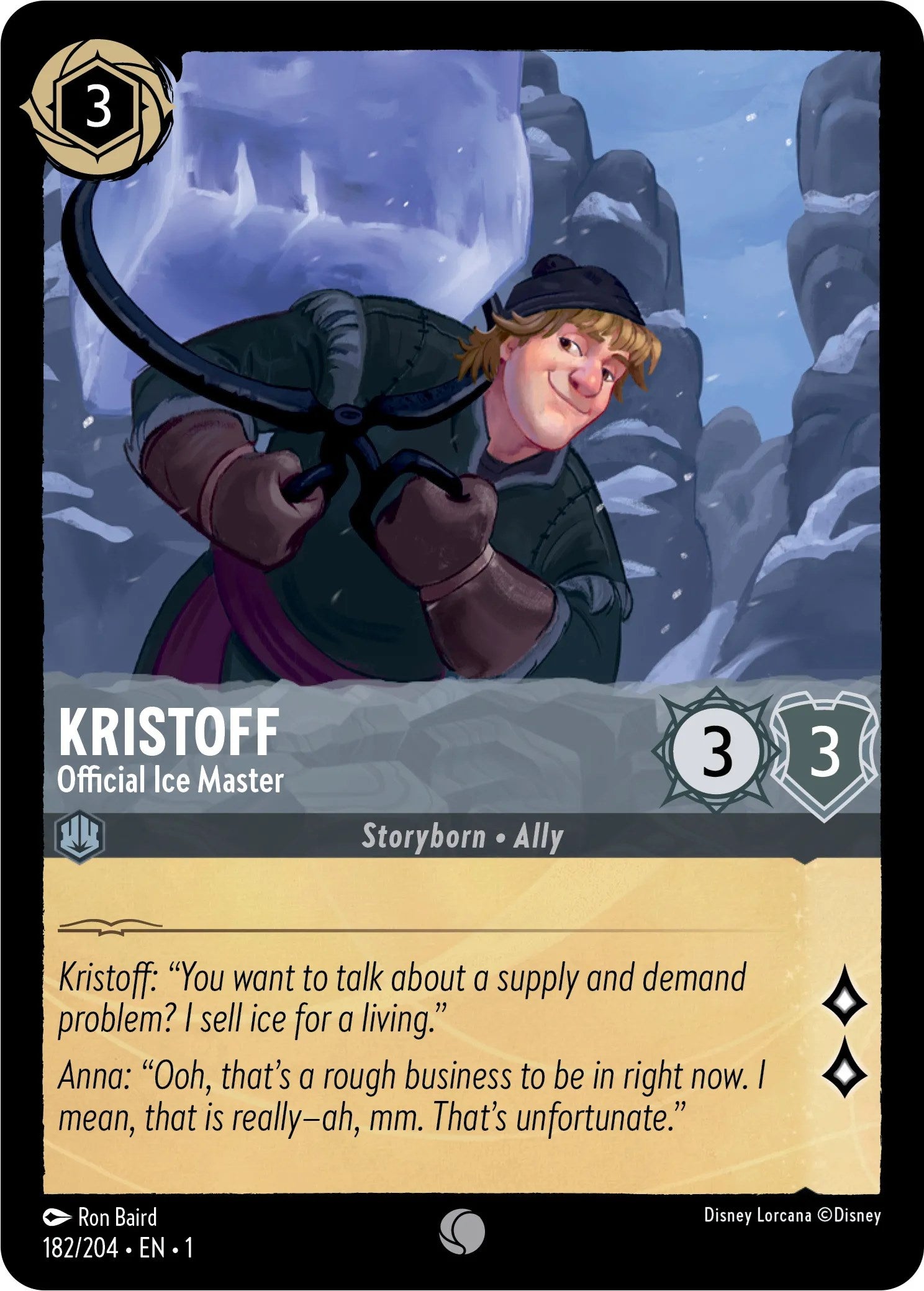 Kristoff (182/204) [The First Chapter] | Arkham Games and Comics