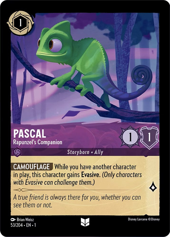 Pascal - Rapunzel's Companion (53/204) [The First Chapter] | Arkham Games and Comics