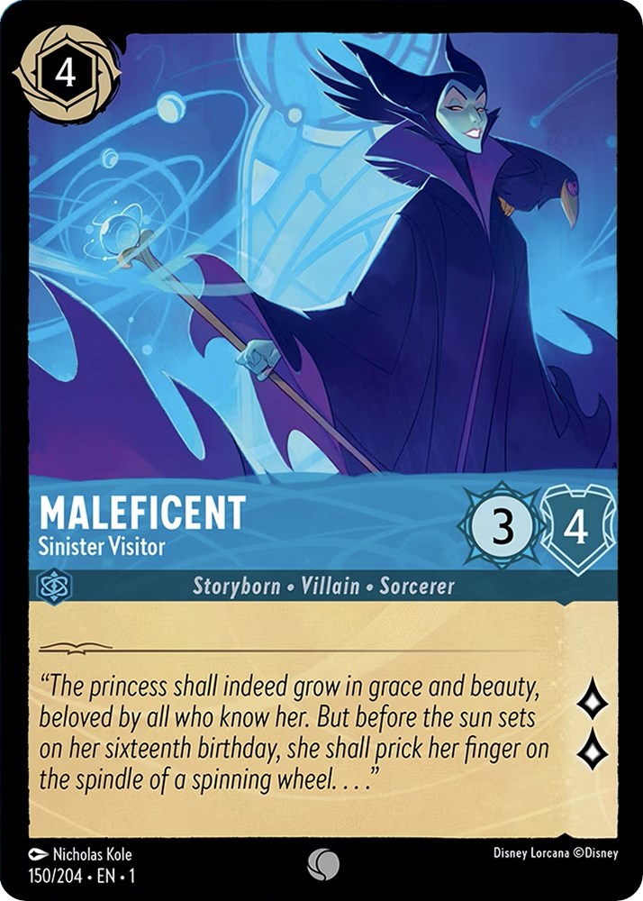 Maleficent - Sinister Visitor (150/204) [The First Chapter] | Arkham Games and Comics