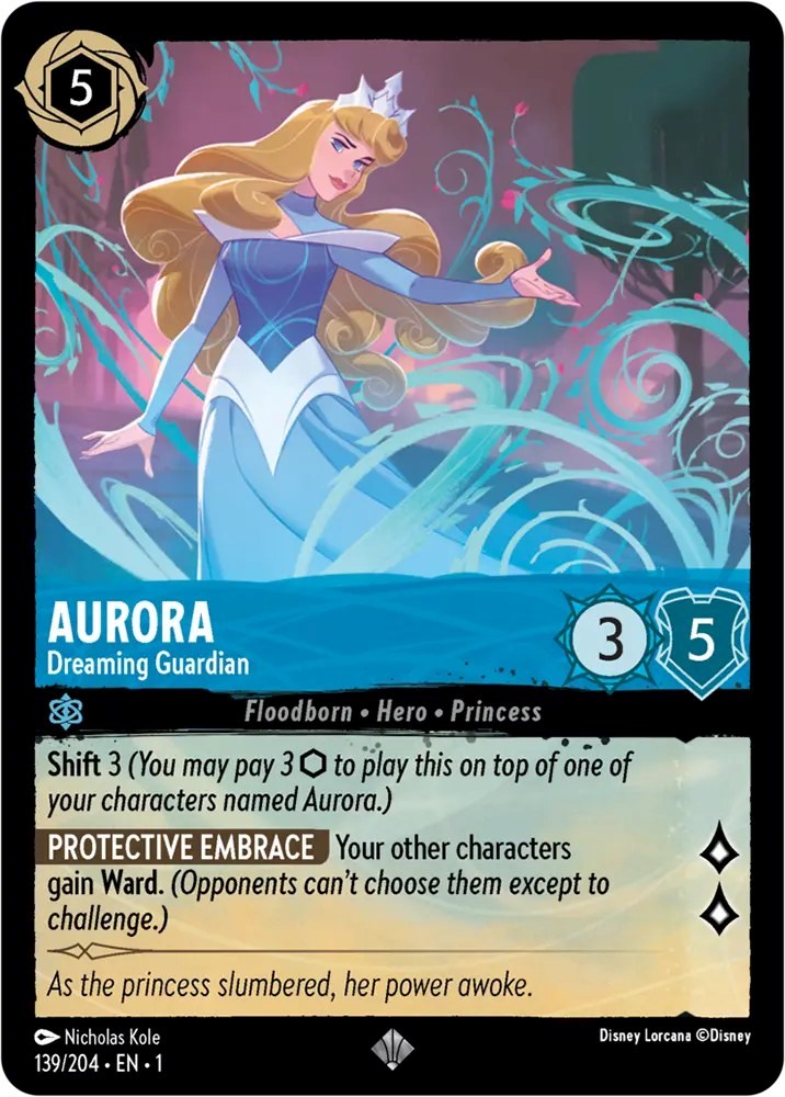 Aurora - Dreaming Guardian (139/204) [The First Chapter] | Arkham Games and Comics