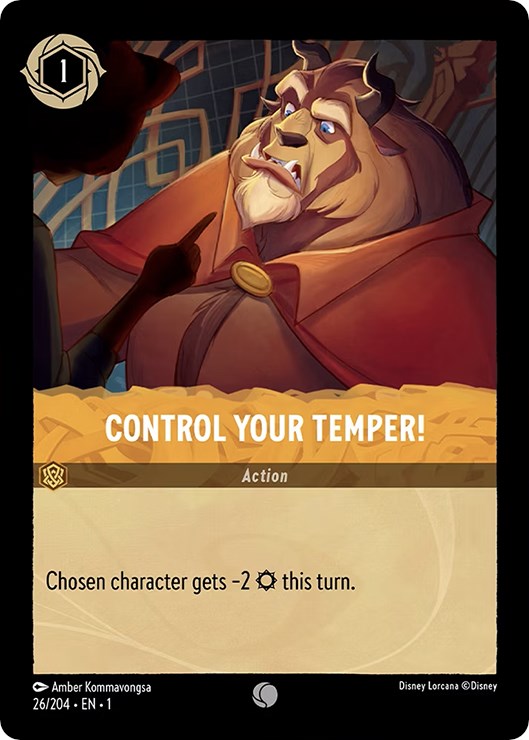 Control Your Temper! (26/204) [The First Chapter] | Arkham Games and Comics