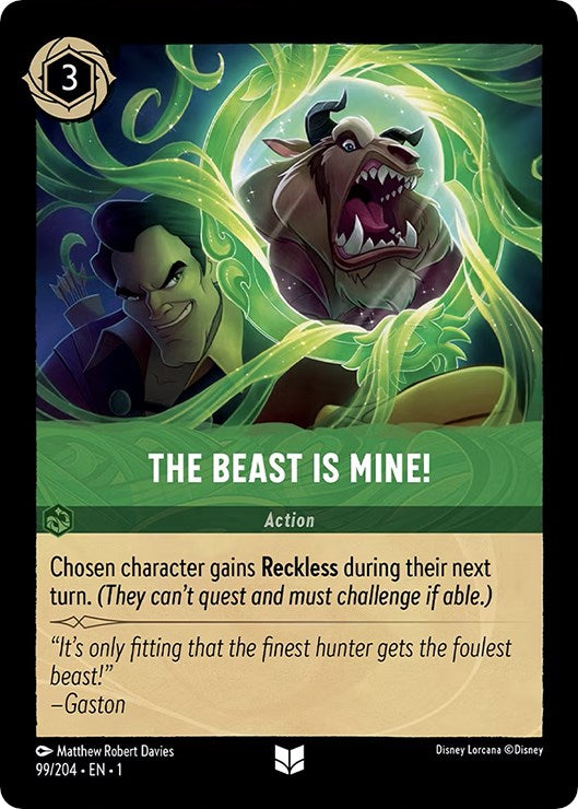 The Beast is Mine! (99/204) [The First Chapter] | Arkham Games and Comics