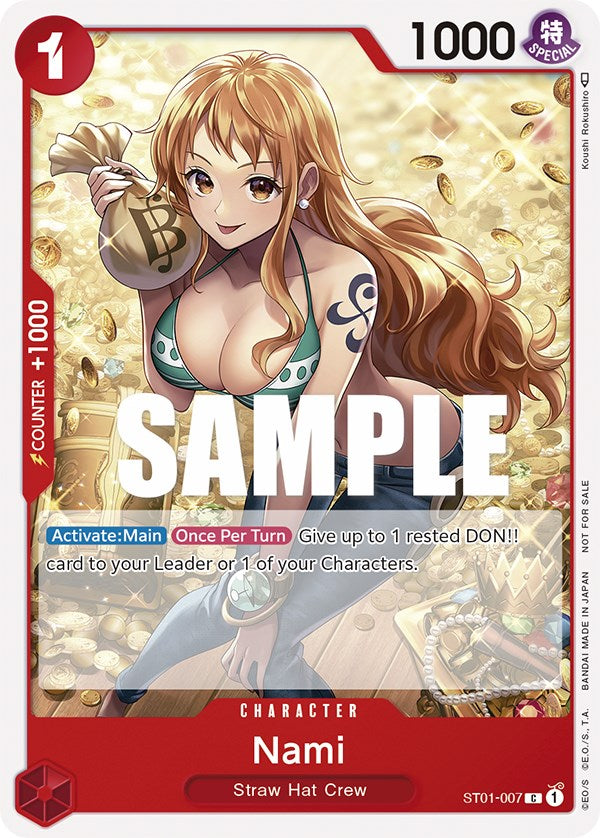 Nami (Tournament Pack Vol. 3) [Participant] [One Piece Promotion Cards] | Arkham Games and Comics