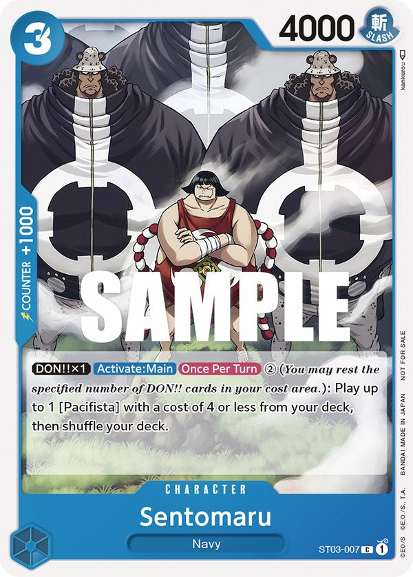 Sentomaru (Tournament Pack Vol. 3) [Participant] [One Piece Promotion Cards] | Arkham Games and Comics