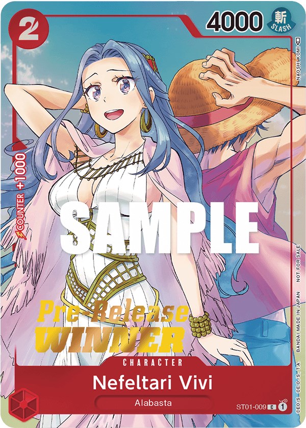 Nefeltari Vivi (OP-03 Pre-Release Tournament/Winner) [One Piece Promotion Cards] | Arkham Games and Comics