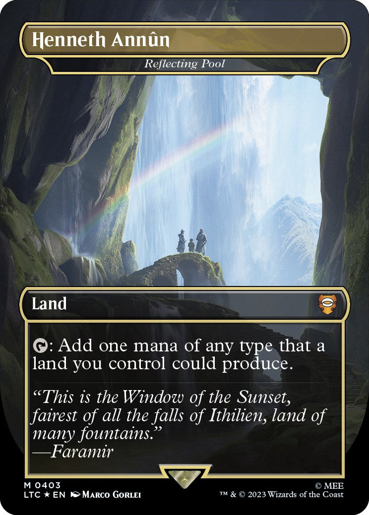 Henneth Annun - Reflecting Pool (Surge Foil Realms and Relics) [The Lord of the Rings: Tales of Middle-Earth Commander] | Arkham Games and Comics