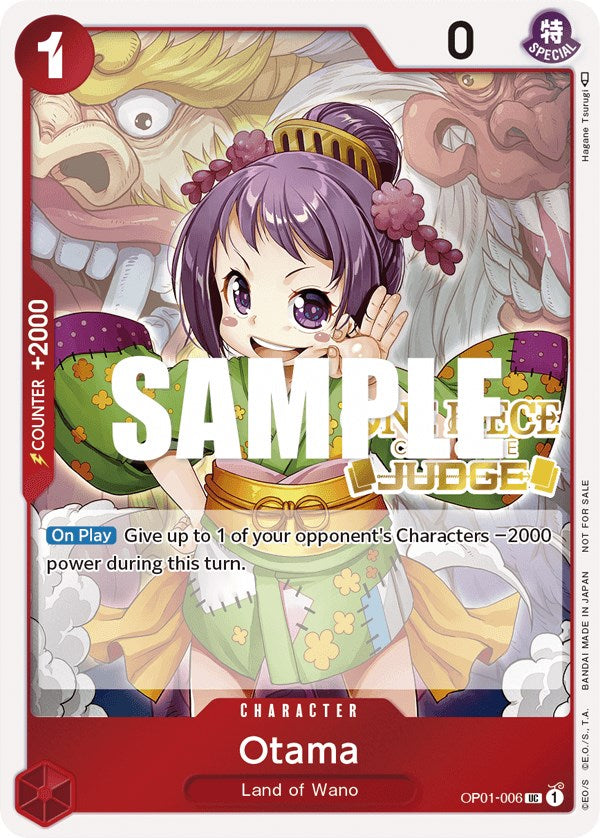 Otama (Judge) [One Piece Promotion Cards] | Arkham Games and Comics