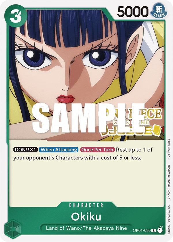 Okiku (Judge) [One Piece Promotion Cards] | Arkham Games and Comics