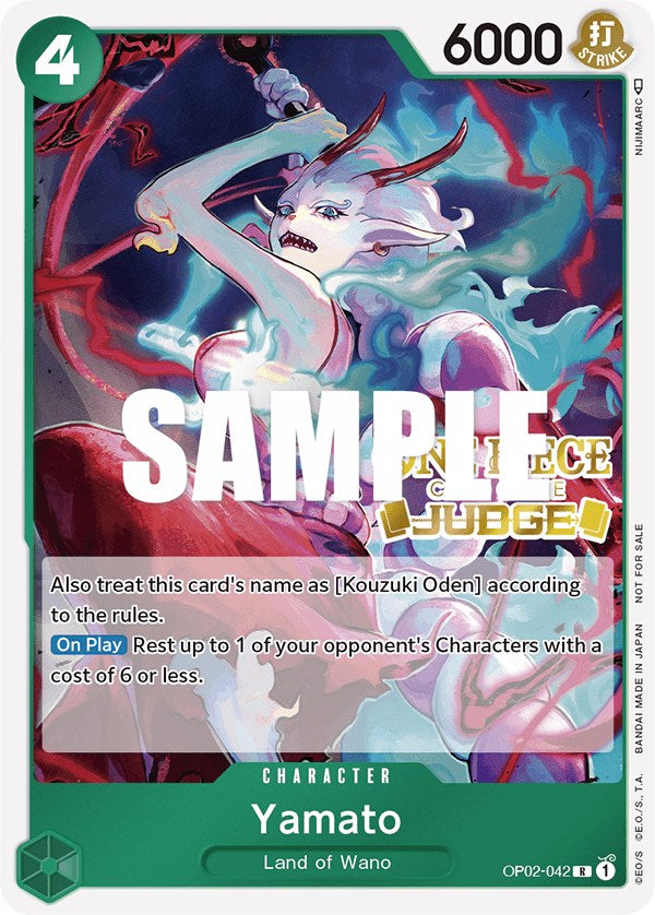 Yamato (Judge) [One Piece Promotion Cards] | Arkham Games and Comics