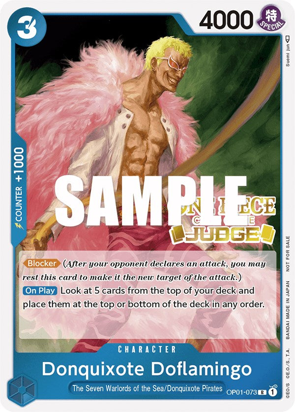 Donquixote Doflamingo (Judge) [One Piece Promotion Cards] | Arkham Games and Comics