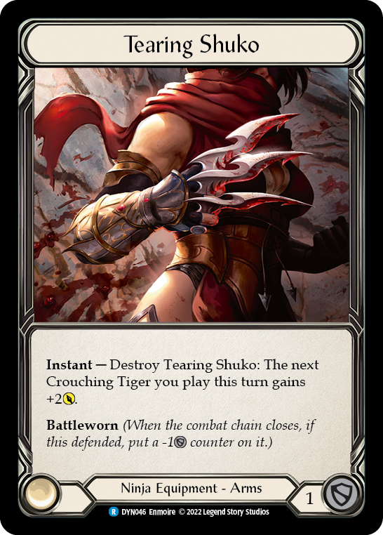 Tearing Shuko [DYN046] (Dynasty)  Cold Foil | Arkham Games and Comics