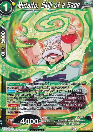 Mutaito, Skill of a Sage (Power Booster) (P-159) [Promotion Cards] | Arkham Games and Comics