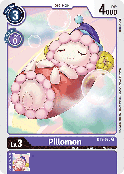 Pillomon [BT5-073] [Battle of Omni] | Arkham Games and Comics