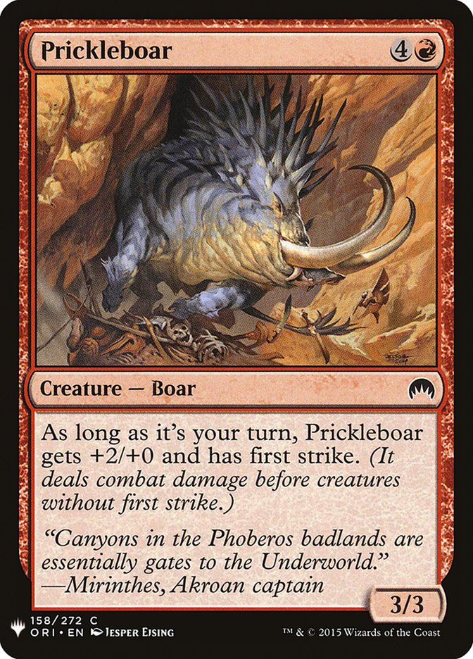 Prickleboar [Mystery Booster] | Arkham Games and Comics