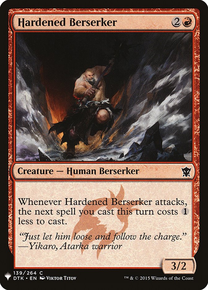 Hardened Berserker [Mystery Booster] | Arkham Games and Comics