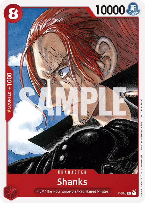 Shanks (One Piece Film Red) [One Piece Promotion Cards] | Arkham Games and Comics