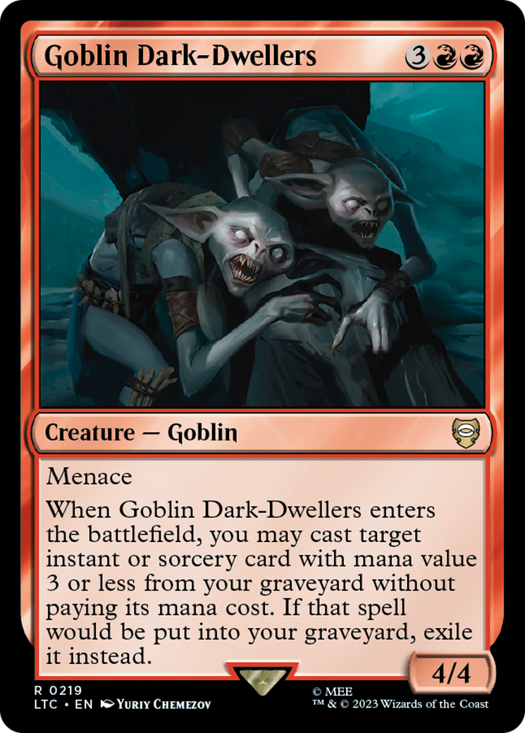 Goblin Dark-Dwellers [The Lord of the Rings: Tales of Middle-Earth Commander] | Arkham Games and Comics