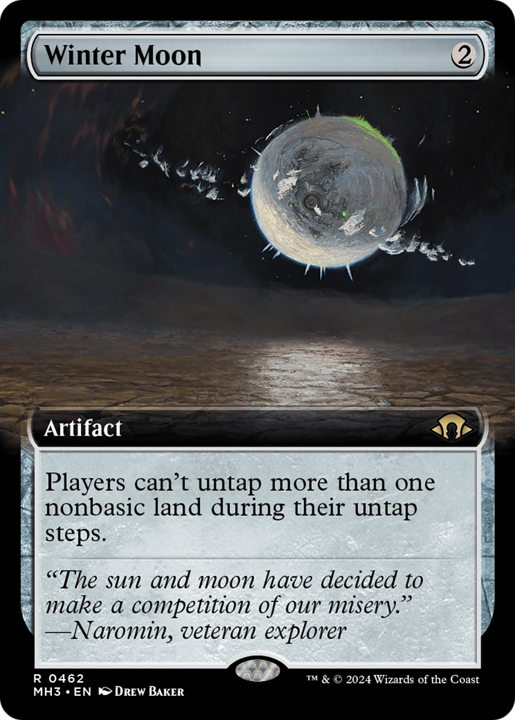 Winter Moon (Extended Art) [Modern Horizons 3] | Arkham Games and Comics