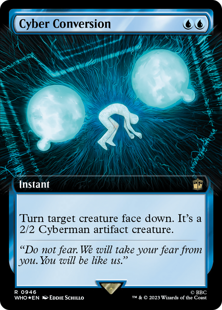 Cyber Conversion (Extended Art) (Surge Foil) [Doctor Who] | Arkham Games and Comics